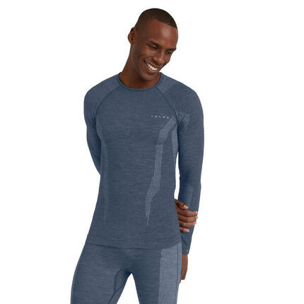 Falke Herren Langarmshirt Wool-Tech Longsleeve Shirt m 33481