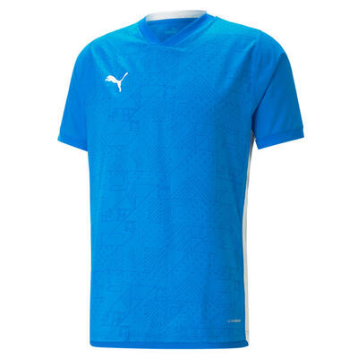 Puma teamcup t-shirt voor heren in chili groen, maat m