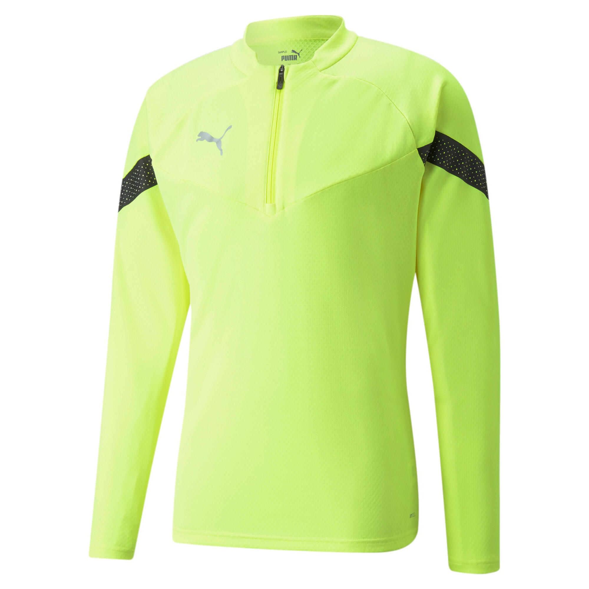 Puma Herren Training Top teamFINAL Trg 1/4 Zip Top 657375 1/3