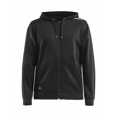 Hooded sweatshirt met rits craft community
