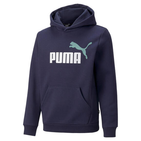 Puma Jungen Hoody ESS+ 2 Col Big Logo Hoodie FL B 586987