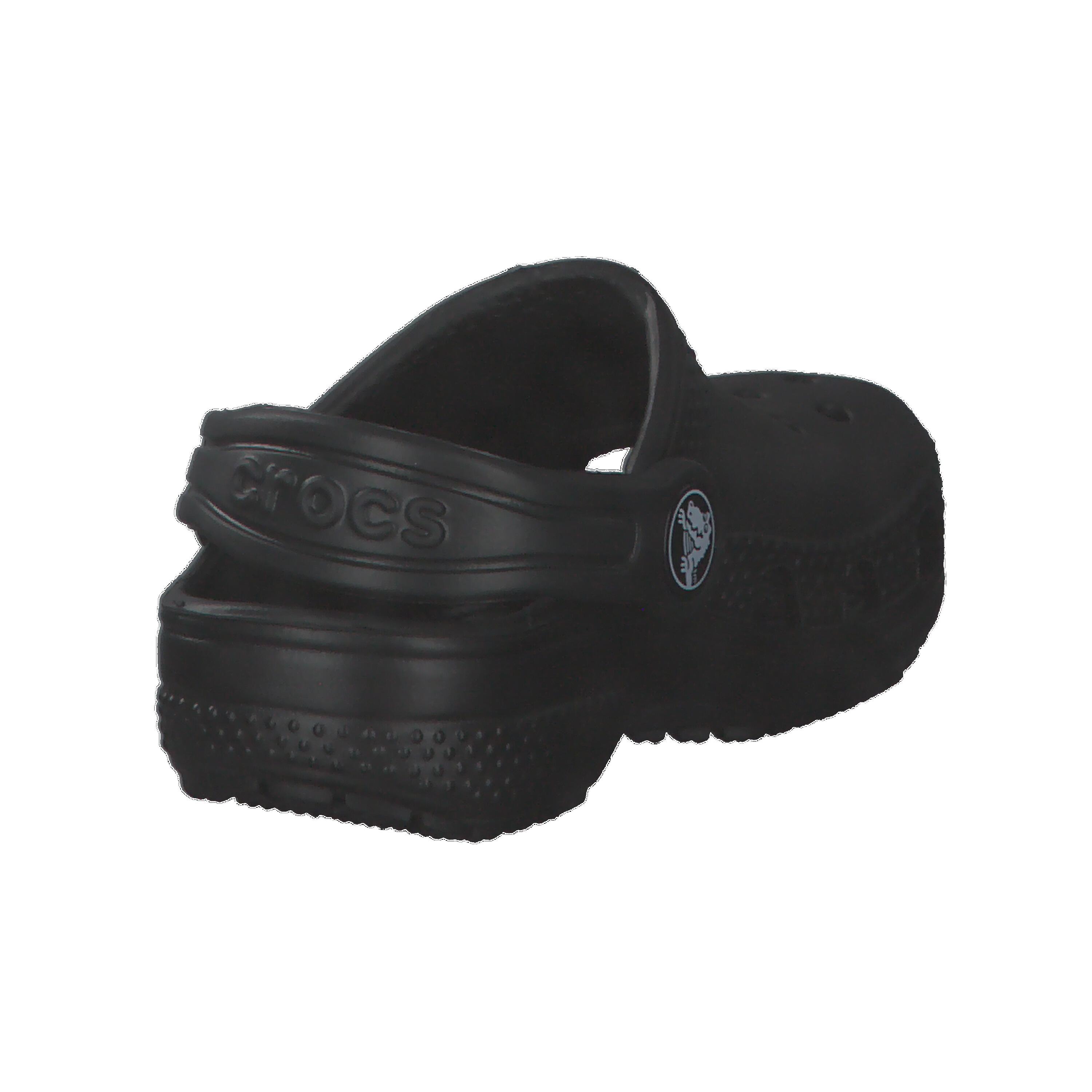 Chinelos Crocs Modelo Classic Clog T Cor Preto 13/14