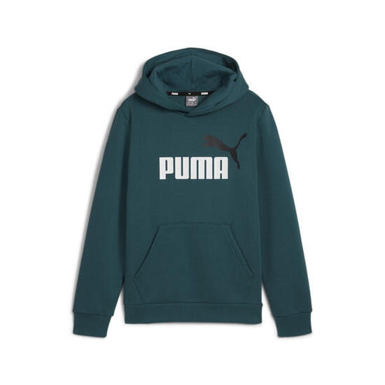 Sweatshirt à capuche bicolore enfant Puma Essentials+ Big Logo