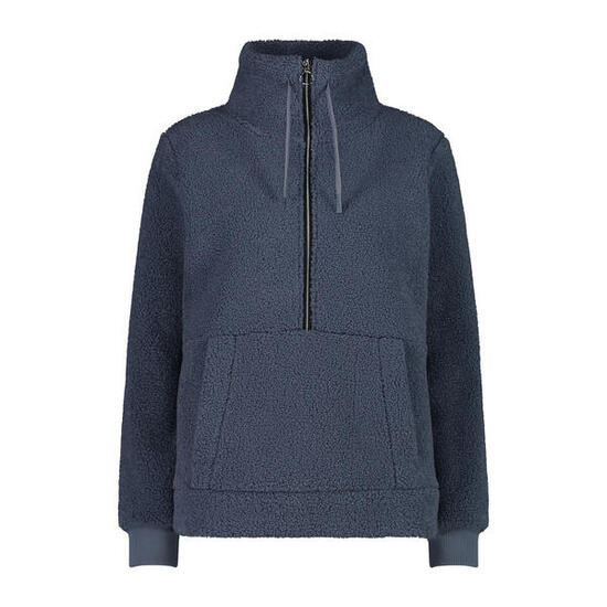 Felpa donna mezza zip CMP