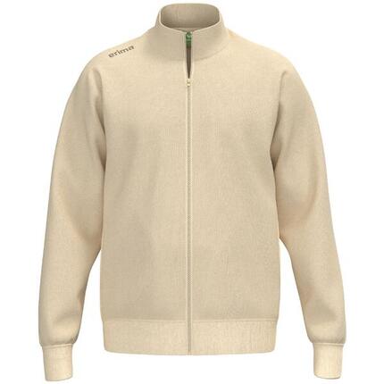 Sweat overshirt 565 beige en mélange de coton