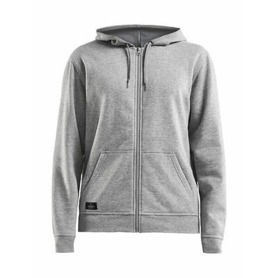 Hooded sweatshirt met rits craft community