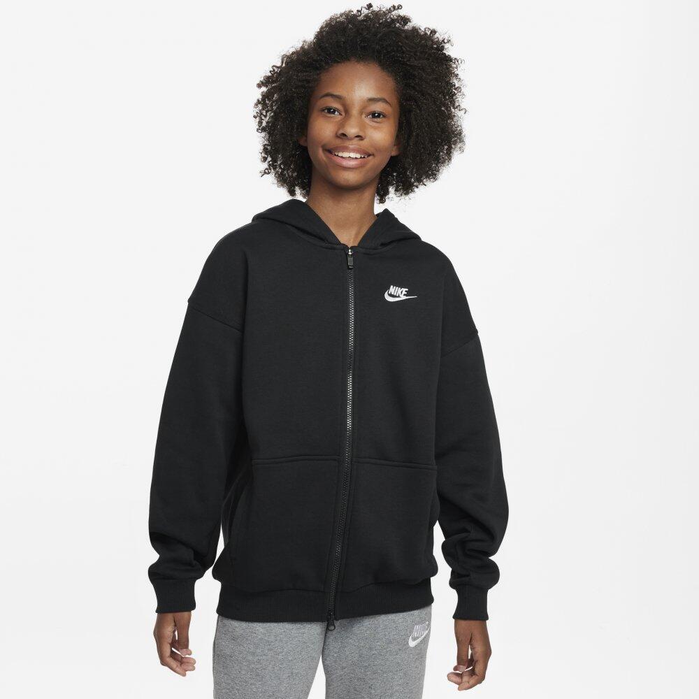 Nike Mädchen Kapuzenjacke Big Girls Oversized FZ Hoodie FD2931 3/5