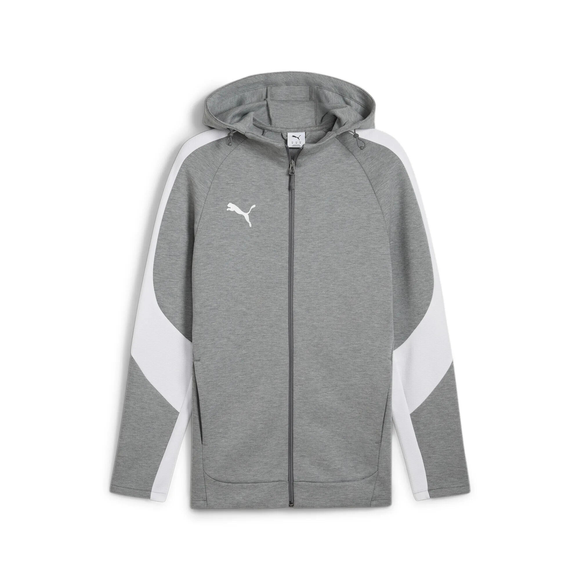 męskie Hood Puma Teamevostripe Hooded Jacket Medium