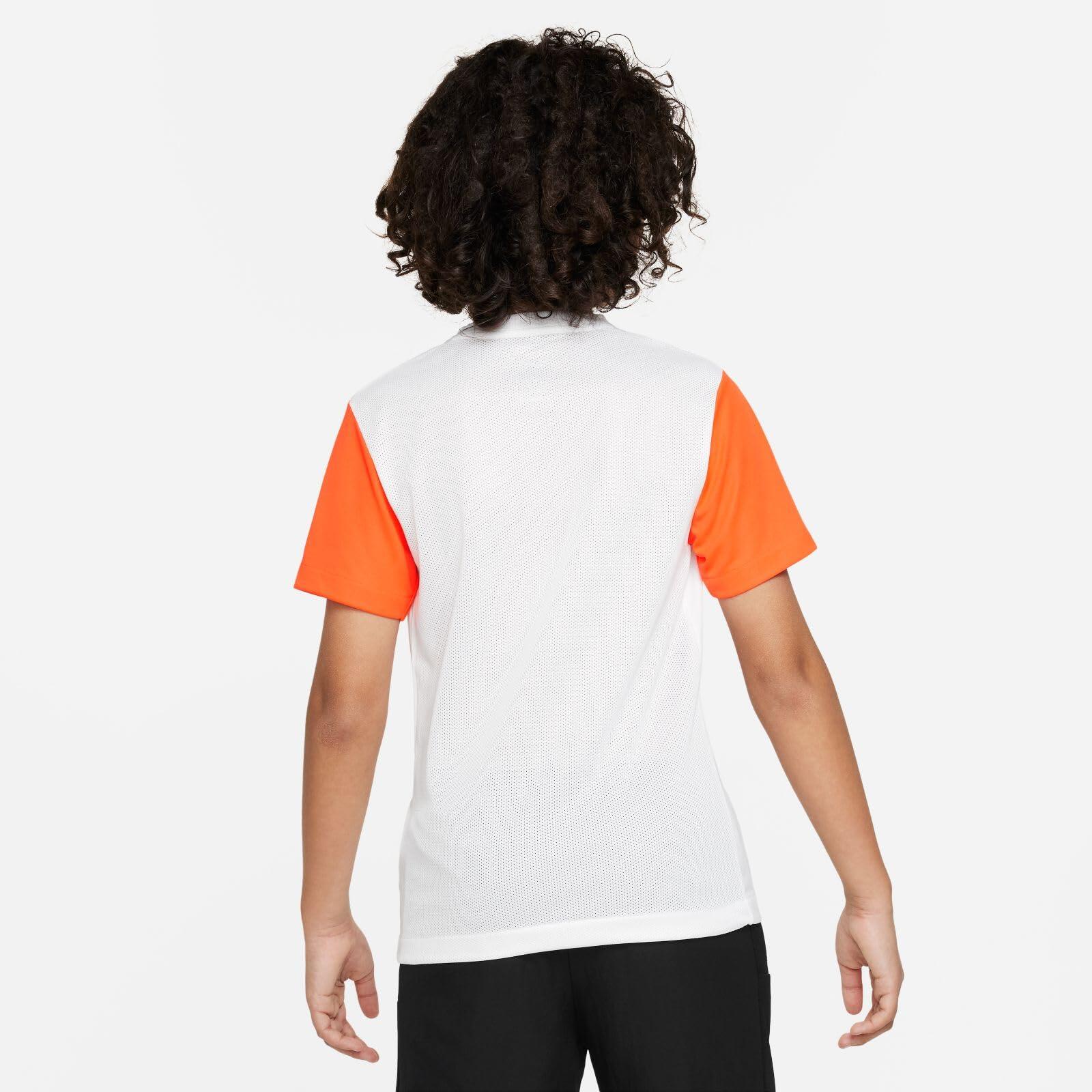 NIKE Dri-FIT PARK VII Lange Mouw Trui voor Kinderen XS 100 Wit/Zwart 4/6