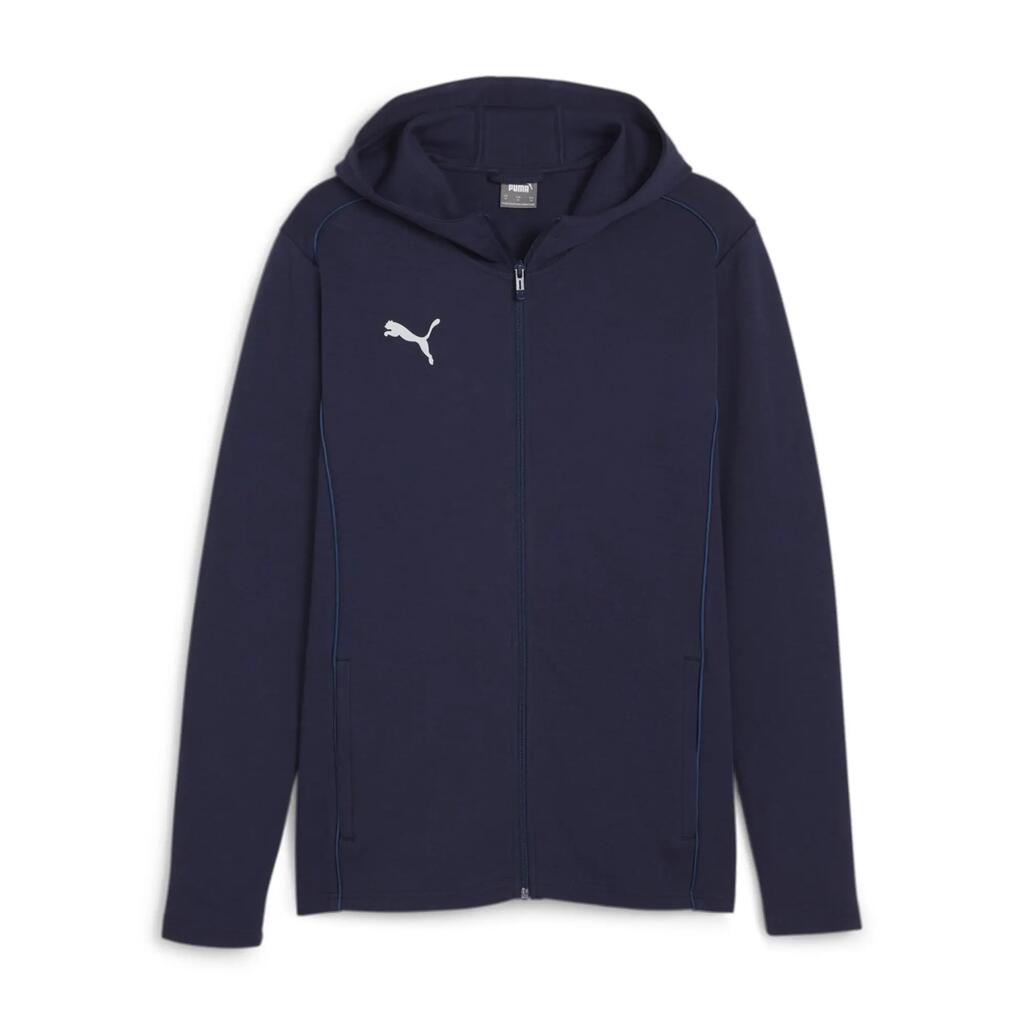 Puma TeamFinal Casual Mens Navy Track Jacket