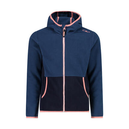CMP Mädchen Fleecejacke Kid G Fix Hood Jacket 32H1375