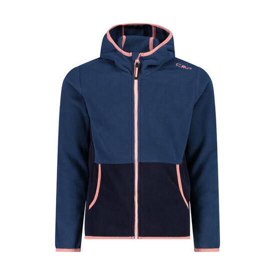 CMP Mädchen Fleecejacke Kid G Fix Hood Jacket 32H1375