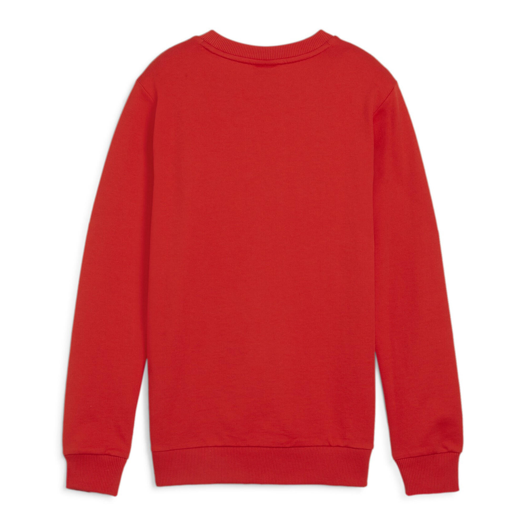 PUMA teamGOAL Casuals Crew Neck Sweat Jr Kinder Sweatshirt Pullover 658593 rot 3/3