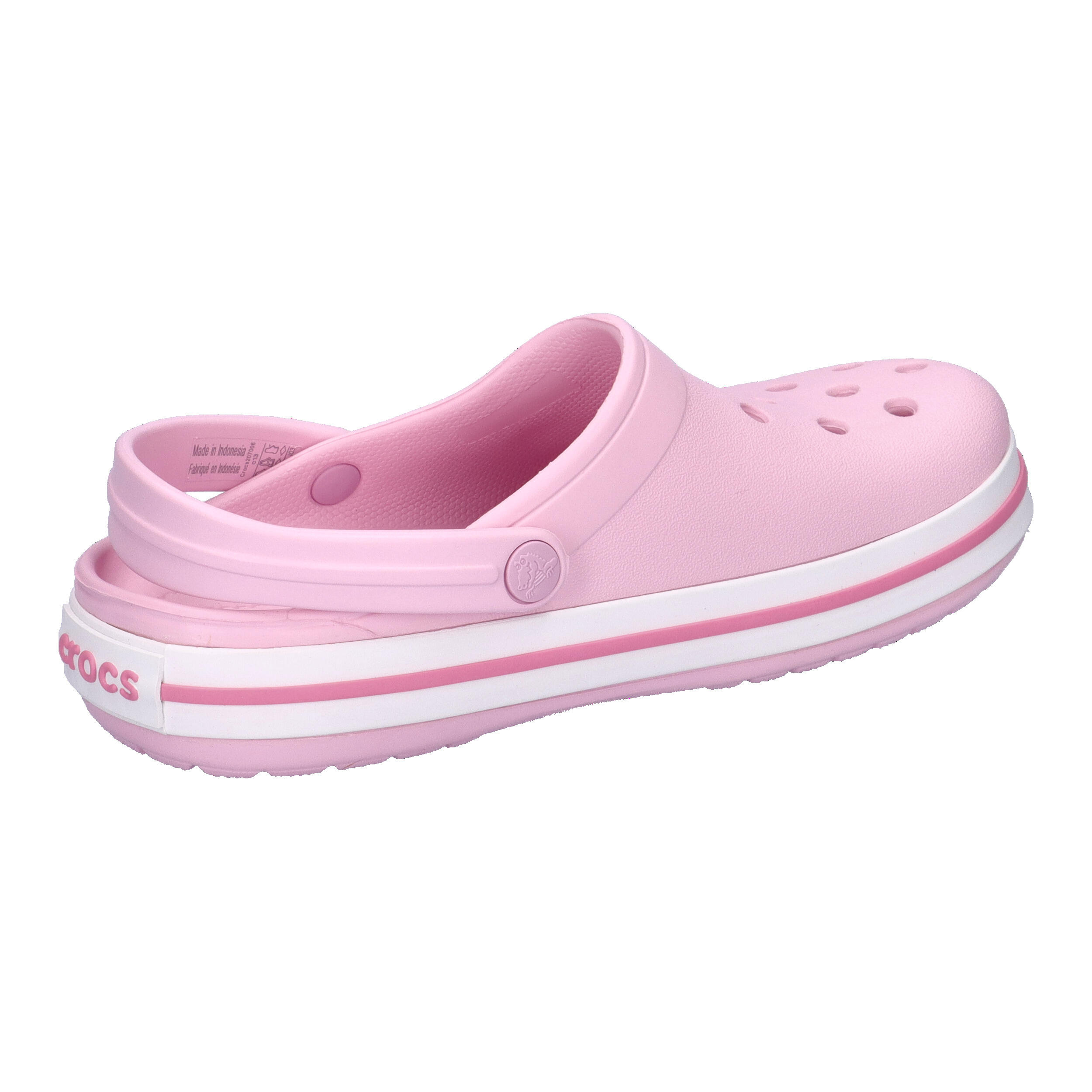 Sandales Crocs CROCBAND CLOG K Rose 7/7