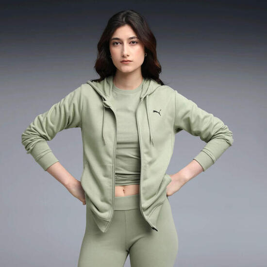 Puma Damen Kapuzenjacke TAD ESSENTIAL FT FZ 525896