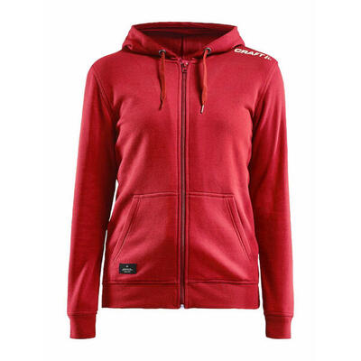 Dames hoodie met rits craft community