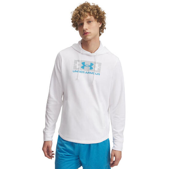 Sweat à capuche Rival Terry Logo Under Armour pour homme