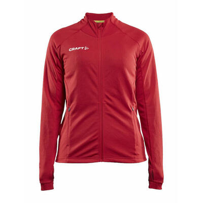 Craft evolve top full zip dames - groen