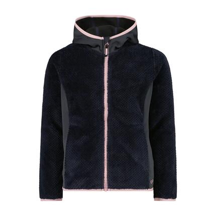 CMP Mädchen Fleecejacke KID G JACKET FIX HOOD 35P1545