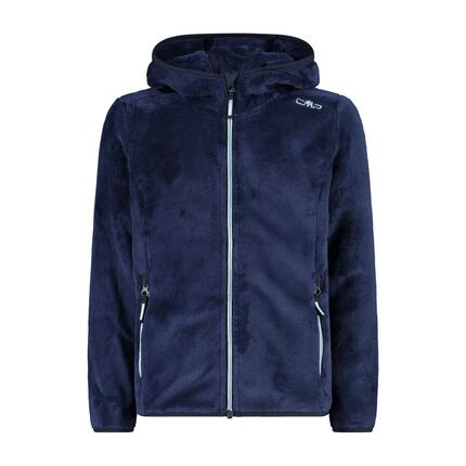 CMP Mädchen Fleecejacke Girl Jacket Fix Hood 38P1455