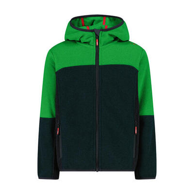 CMP Jungen Fleecejacke Kid Jacket Fix Hood 35H1804