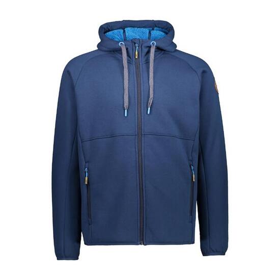 CMP Herren Fleecejacke Man Jacket Fix Hood 30M1707