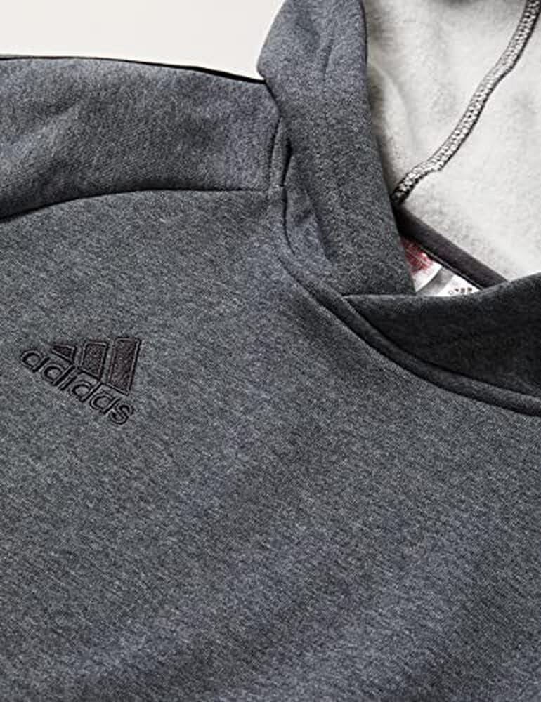 Felpa con cappuccio per bambini adidas Core 18 6/6