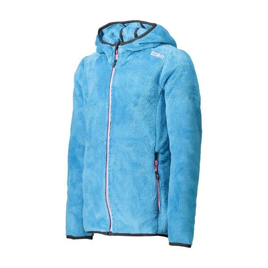 CMP Mädchen Fleecejacke Girl Jacket Fix Hood 38P1455