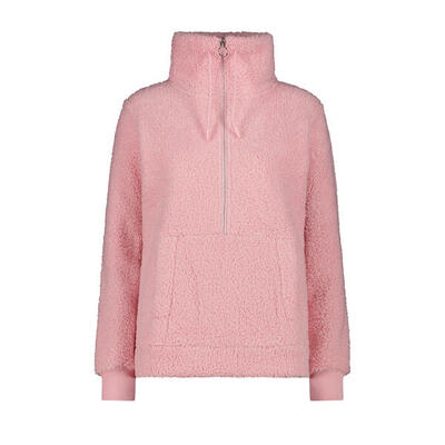 Dames sweatshirt met halve rits cmp