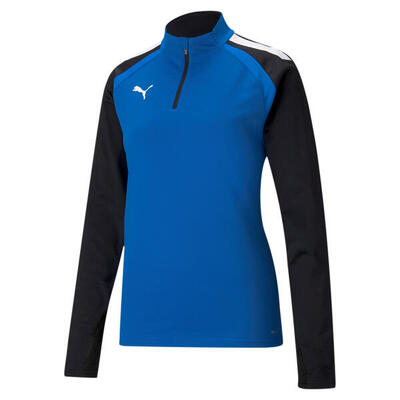 Trainings top 1/4 zip vrouw puma team liga
