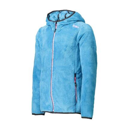 CMP Mädchen Fleecejacke Girl Jacket Fix Hood 38P1455