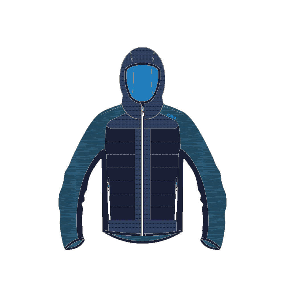 CMP Hybrid hoodie fleece CMP
