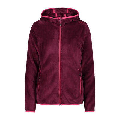 CMP Damen Fleecejacke Woman Jacket Fix Hood 38P1546