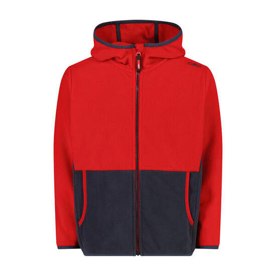 CMP Jungen Fleecejacke Kid Fix Hood Jacket 32H1384