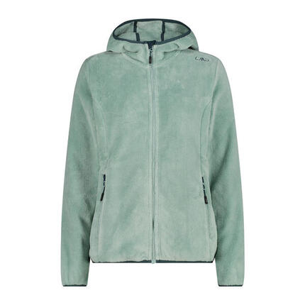 CMP Damen Fleecejacke Woman Jacket Fix Hood 38P1546
