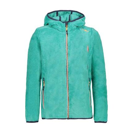 CMP Mädchen Fleecejacke Girl Jacket Fix Hood 38P1455