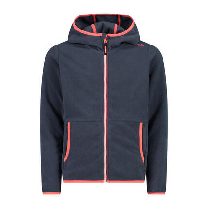 CMP Mädchen Fleecejacke Kid G Fix Hood Jacket 32H1375