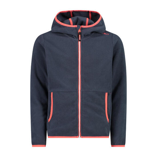 CMP Mädchen Fleecejacke Kid G Fix Hood Jacket 32H1375