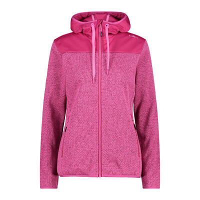 CMP Damen Fleecejacke WOMAN JACKET FIX HOOD 32H5666