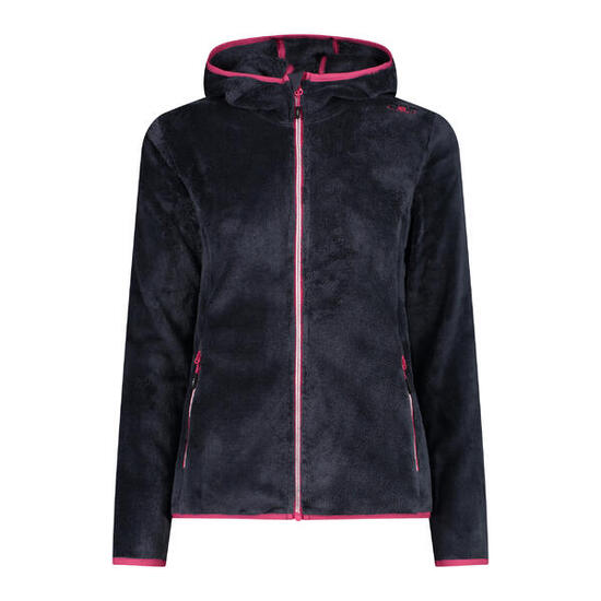 CMP Damen Fleecejacke Woman Jacket Fix Hood 38P1546