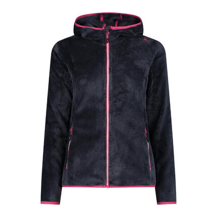 CMP Damen Fleecejacke Woman Jacket Fix Hood 38P1546