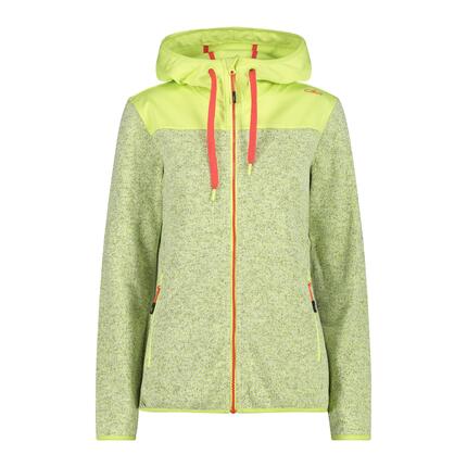 CMP Damen Fleecejacke WOMAN JACKET FIX HOOD 32H5666