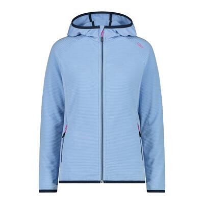 Pile donna con cappuccio e zip CMP