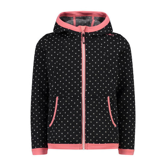 CMP Mädchen Fleecejacke Kid G Fix Hood Jacket 33H1845