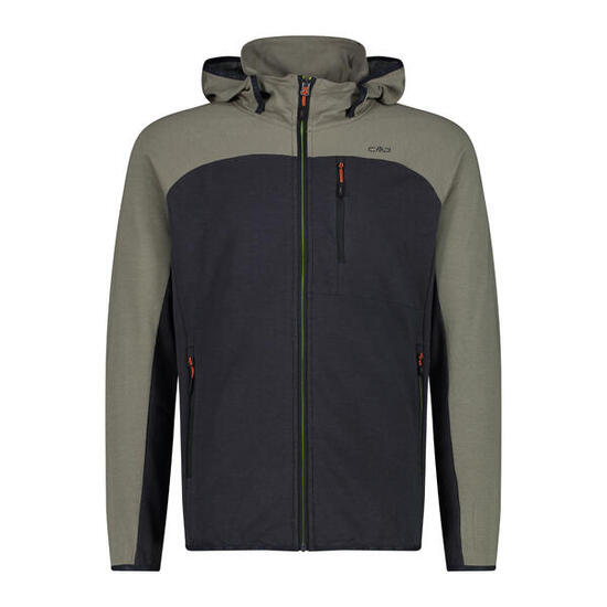 Felpa con cappuccio in pile elastico CMP