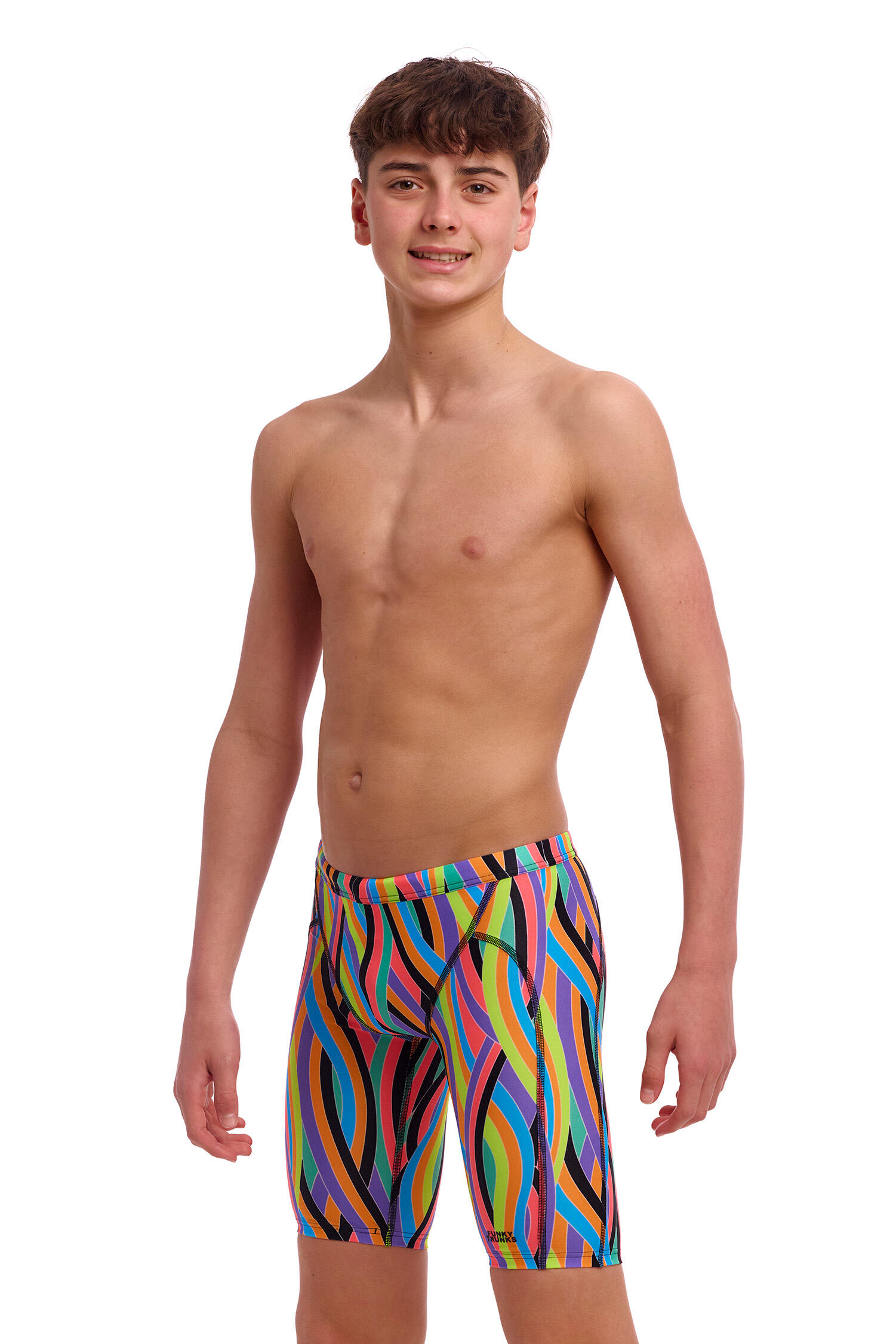 Spodenki FUNKY TRUNKS Curl Curl - jammery chłopięce 140-152cm/10/UK26 7/7