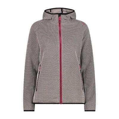 CMP Damen Fleecejacke Woman Jacket Fix Hood 32H1926