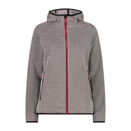 CMP Damen Fleecejacke Woman Jacket Fix Hood 32H1926