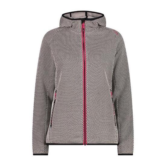 CMP Damen Fleecejacke Woman Jacket Fix Hood 32H1926
