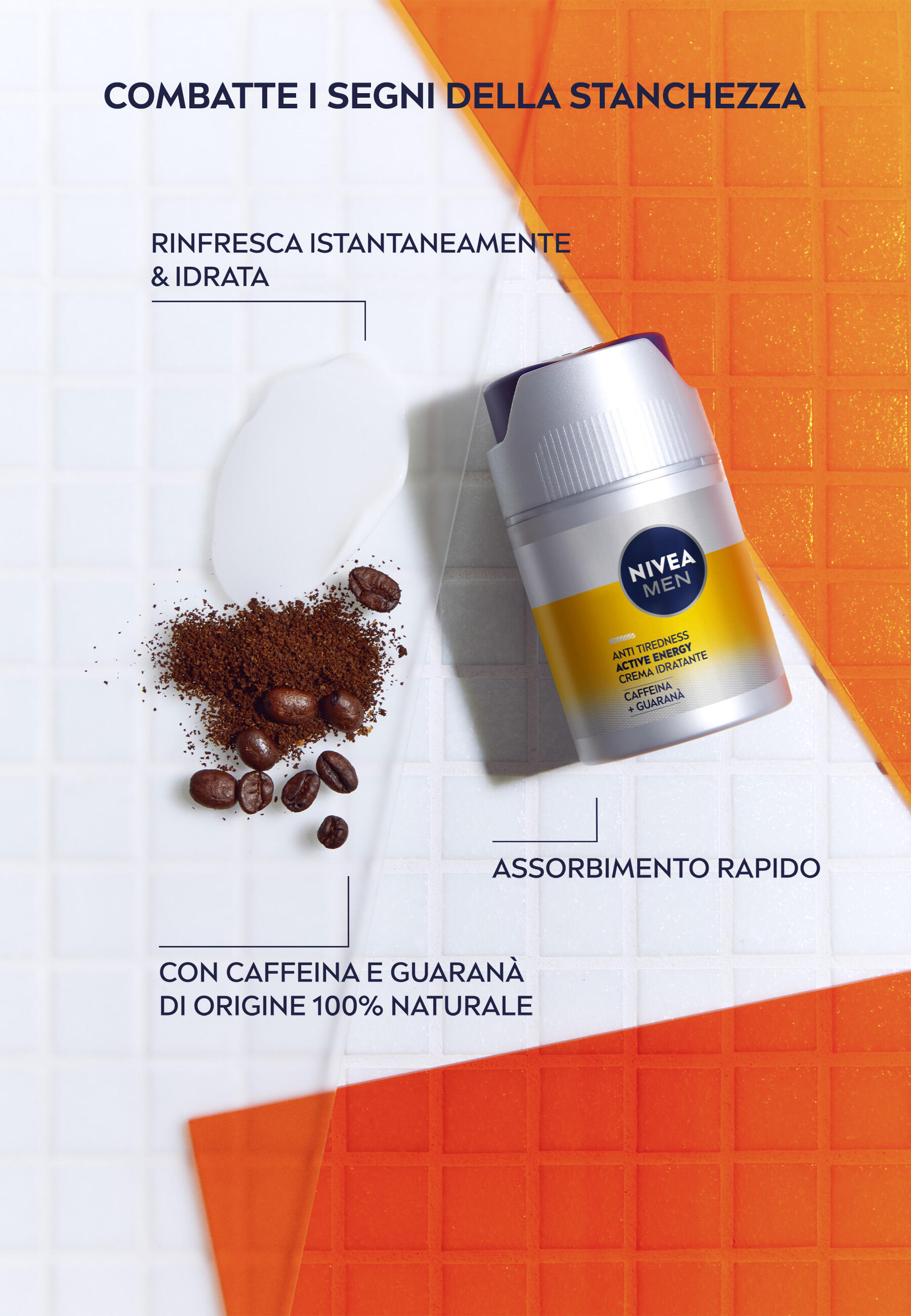 Crème hydratante NIVEA Men Skin Energy 50 ml 2/5